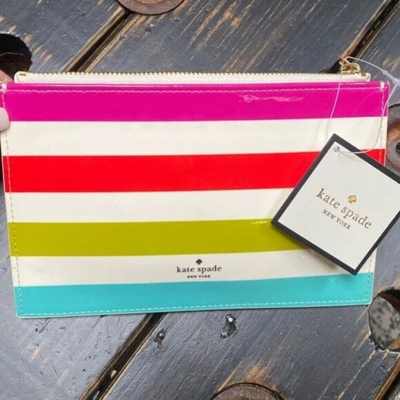 Kate ♠️ Spade Pencil Pouch or Clutch - Picture 9 of 9